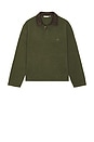 view 4 of 5 Awake Polar Fleece Polo in Olive