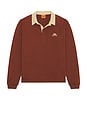 view 4 of 5 Heritage Bloom Rugby Polo in Bark