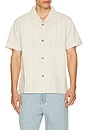 view 1 of 5 Vacation Stripe Shirt in Natural