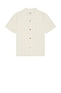 view 4 of 5 Vacation Stripe Shirt in Natural
