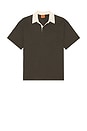 view 4 of 5 Koa Rugby Polo in Charcoal