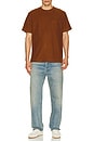 view 3 of 4 CAMISETA VINTAGE TERRY in Tobacco