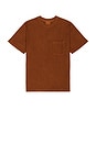 view 4 of 4 CAMISETA VINTAGE TERRY in Tobacco