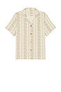 view 5 of 5 Paisley Stripe Shirt in Natural