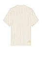 view 2 of 4 Lil Stripe Cuban Short Sleeve Shirt in Camel