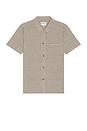 view 1 of 4 Linen Check Shirt in Sand