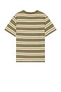 view 2 of 3 Vintage Stripe T-shirt in Olive