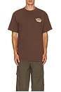 view 3 of 3 Motel Vintage T-Shirt in Brown