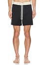 view 5 of 5 Heritage Swim Trunk in Black