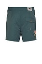 view 2 of 7 Heritage Flower Swim Trunks in Slate