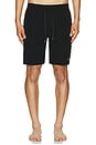 view 5 of 6 Leo Panel Beach Shorts in Black