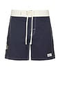 view 1 of 7 Breakers Block Swimtrunk in Stone Blue