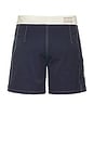 view 2 of 7 Breakers Block Swimtrunk in Stone Blue