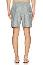 view 2 of 4 Tally Paisley Swim Short in Pacific