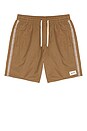 view 5 of 6 Heritage Swim Short in Taupe