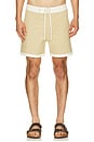 view 1 of 5 Heritage Hem Swim Trunk in Sand