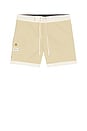 view 4 of 5 Heritage Hem Swim Trunk in Sand
