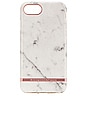 view 1 of 3 FUNDA TELÉFONO IPHONE 6/6S, 7, 8 in White Marble & Rose