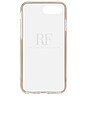 view 3 of 3 White Marble & Rose iPhone 6/7/8 Plus Case in White Marble & Rose