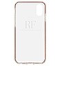view 3 of 3 White Marble & Rose iPhone X/XS Case in White Marble & Rose