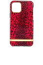 view 1 of 3 COQUE POUR TÉLÉPHONE PORTABLE RED LEOPARD in Red Leopard