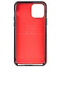 view 3 of 3 COQUE POUR TÉLÉPHONE PORTABLE RED LEOPARD in Red Leopard