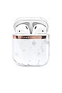 view 1 of 4 FUNDA PARA AIRPOD in White Marble