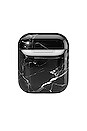 view 3 of 4 AirPod Case in Black Marble