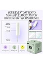 view 2 of 6 Regular Absorbency Non-Applicator Tampons 36ct in 