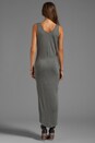 view 4 of 5 Antonio Pinched Front Maxi in Heather Ash