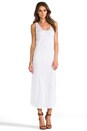 view 1 of 4 Keith Scoop Neck Maxi in White Stripe