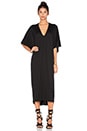 view 1 of 3 Luca Caftan Maxi Dress in Obsidian