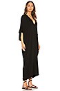 view 2 of 3 Luca Caftan in Noir