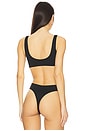 view 3 of 4 Bri Bikini Top in Black