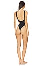 view 4 of 4 Harlow Cut-Out One Piece Swimsuit in Black