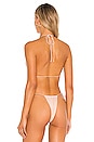 view 4 of 5 Bixi Bikini Top in Peach