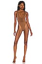 view 1 of 3 Echo One Piece Bikini in Brown Sugar