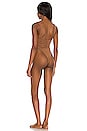 view 3 of 3 Echo One Piece Bikini in Brown Sugar