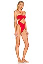 view 2 of 3 Phoenix One Piece in Fire Red