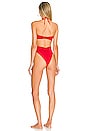 view 3 of 3 Phoenix One Piece in Fire Red