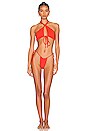 view 4 of 4 Toka Bikini Top in Coral