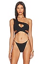 view 1 of 4 HAUT DE MAILLOT DE BAIN KAI in Black