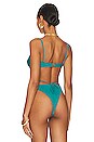 view 3 of 4 Jax Bikini Top in Cyan