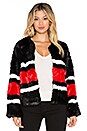 view 1 of 4 The Nights Faux Fur Jacket in Black