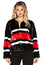 view 2 of 4 The Nights Faux Fur Jacket in Black