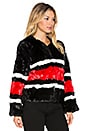 view 3 of 4 The Nights Faux Fur Jacket in Black