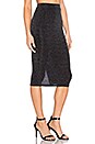view 2 of 4 FALDA SHIMMER in Black Swirl Print