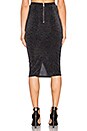 view 3 of 4 FALDA SHIMMER in Black Swirl Print