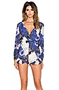 view 1 of 4 Indigo Midnight Jumpsuit in Midnight Floral