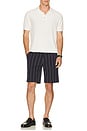 view 5 of 5 Vine Pinstripe Shorts in Navy
